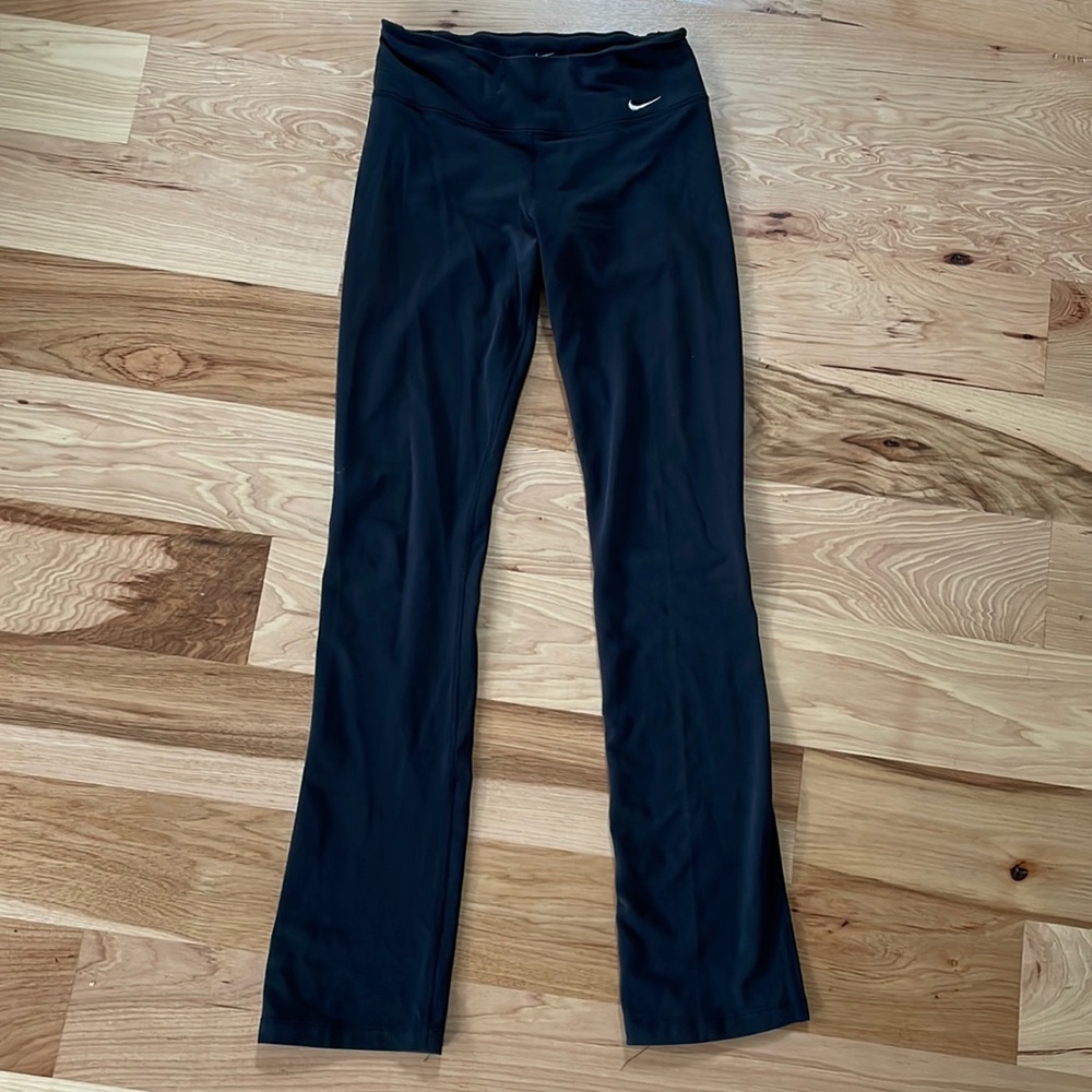 Nike Flare Leggings Women Small Black